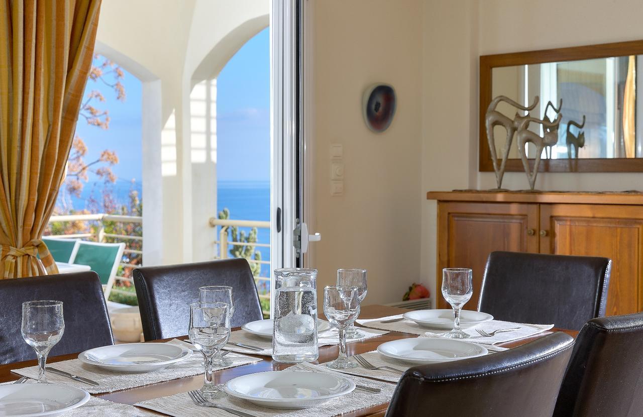 Spacious Villa With Private Eco-Pool And Panoramic Sea View 阿齐亚·佩拉加 外观 照片