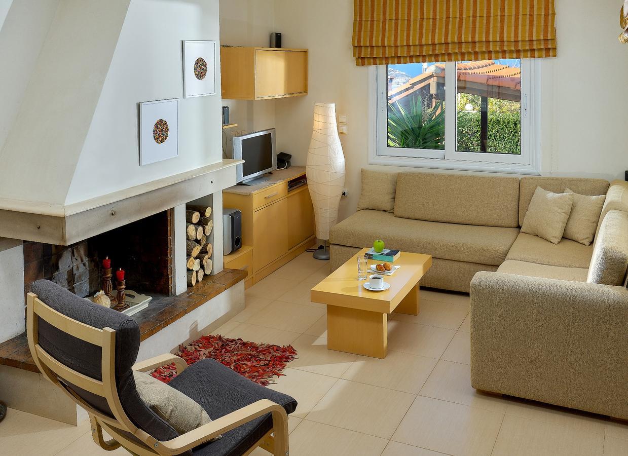 Spacious Villa With Private Eco-Pool And Panoramic Sea View 阿齐亚·佩拉加 外观 照片